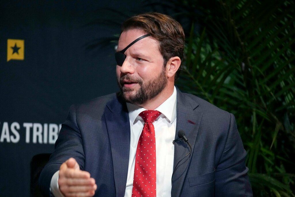 Republican Texas Congressman Dan Crenshaw takes aim at…