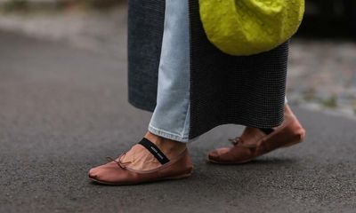 Noughties indie sleaze shoe returns – ballet flats are back on point