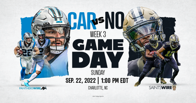 How to watch Panthers vs. Saints: Time, TV and streaming options for Week 3