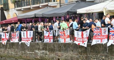 England fans pay respects to Queen in Milan ahead of Nations League clash vs Italy