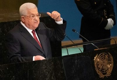 Israel no longer 'partner' for peace, Palestinians' Abbas tells UN