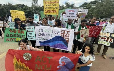Fridays For Future organises Bengaluru Climate Strike held at Freedom Park