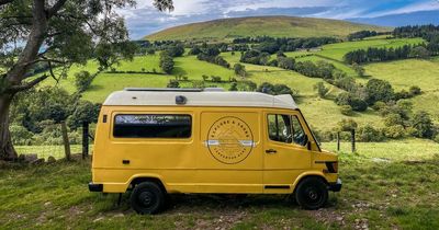 Couple convert old ambulances into campervans to explore Northern Ireland's hidden gems