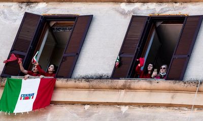 Those on the left should sing Bella Ciao with pride