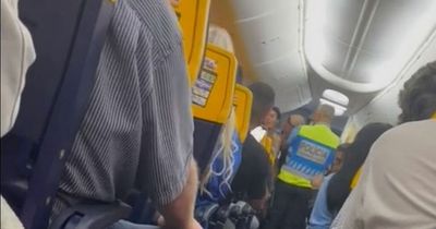 Ryanair passengers 'distraught' after fight breaks out on flight