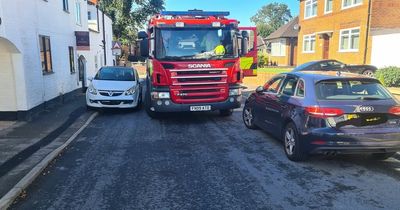 Nottinghamshire Fire and Rescue Service slam bad parking in warning to drivers