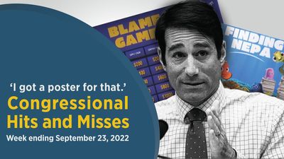 ‘I got a poster for that’ — Congressional Hits and Misses - Roll Call