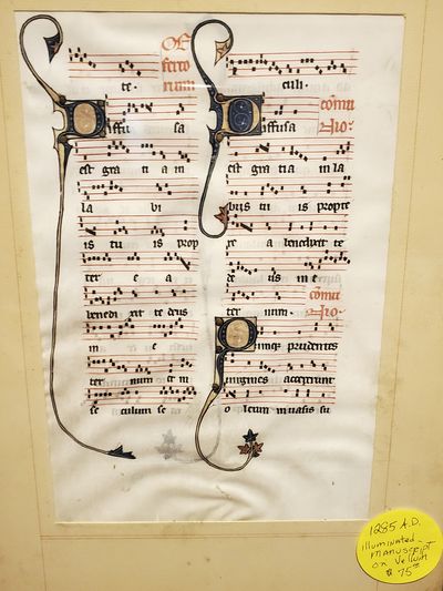 He went to an estate sale for bargains. He found a valuable 700-year-old document