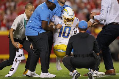 Chargers spread against Jaguars drops sharply, sparking speculation that Justin Herbert will sit