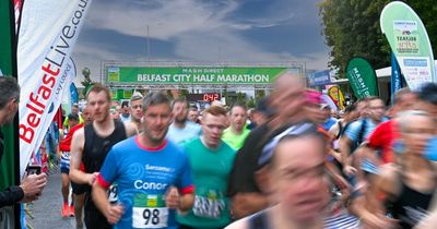 Vote for the best Belfast City Half Marathon race day photo