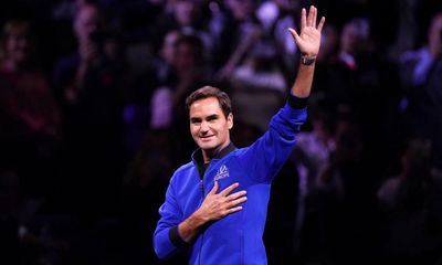 Roger Federer makes emotional farewell after defeat in final doubles match – as it happened
