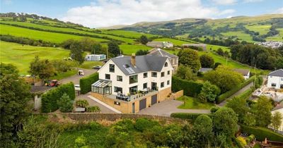 Stunning architect-designed villa with breathtaking Ayrshire sea views enjoyed from wraparound terrace