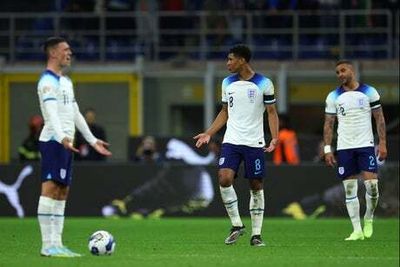 England player ratings vs Italy: Jude Bellingham the only bright spot as Kyle Walker caught out