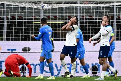 Toothless England relegated from Nations League after defeat in Italy