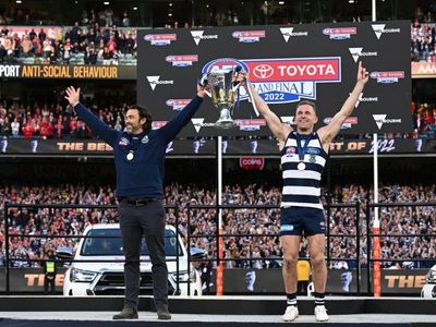 Age no barrier as Cats win AFL premiership