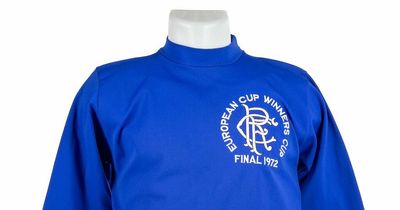 Jersey worn by Rangers hero Alfie Conn in Barca to fetch £20k at auction