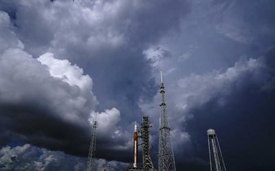 Approaching storm may delay launch try for NASA moon rocket