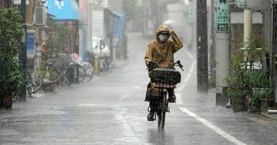 Devastating typhoon rips through Japan as two dead and tens of thousands without power