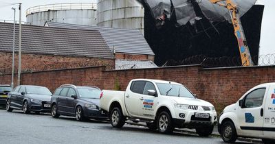Builders move in as well-know 'eyesore' landmark ripped down