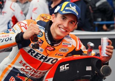 Marquez takes first pole in three years at storm-hit Japanese MotoGP