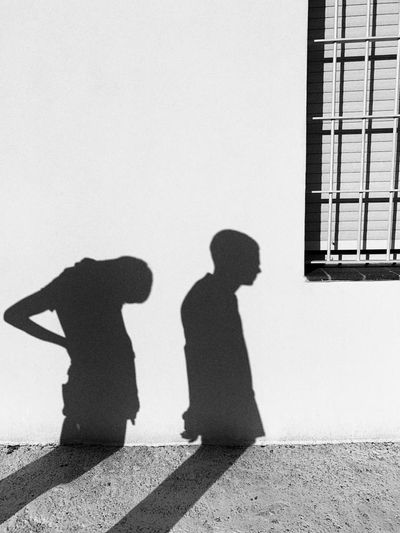 ‘It’s only their silhouettes, but you can see how bored they were’: Sarah Lee’s best phone picture