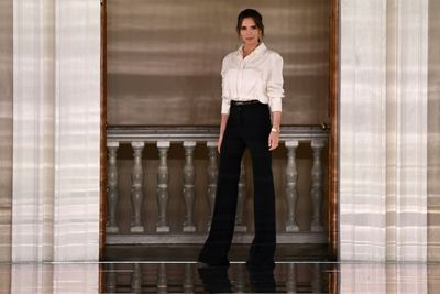 Victoria Beckham spices up Paris Fashion Week