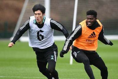 Arsenal suffer Thomas Partey injury scare before Tottenham derby showdown as Takehiro Tomiyasu returns early