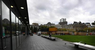 Man rushed to hospital after 'knife fight' at Piccadilly Gardens