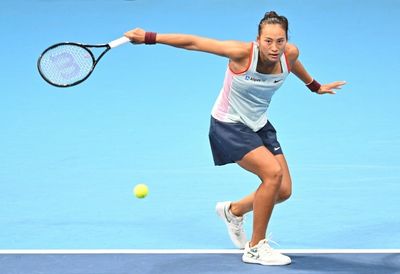 Chinese teen Zheng Qinwen powers into first WTA final in Tokyo