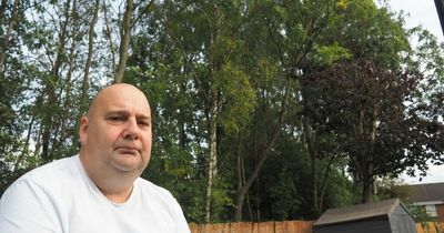 Man forced to leave lights on all day because of '50ft trees blocking windows'