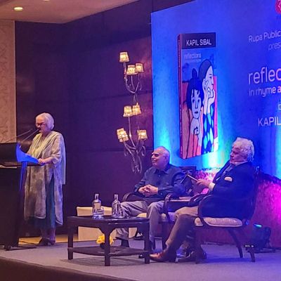 Kapil Sibal's anthology of poems 'Reflections' launched in New Delhi