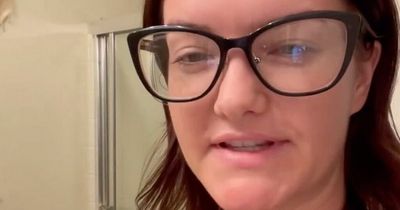 Woman spooked as walls start leaking 'blood' - with some convinced it's ghosts
