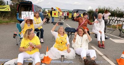 Anti-fracking Nanas take to streets in protest again after Government U-turns on ban
