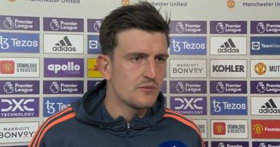 Harry Maguire responds to being ruthlessly benched by Erik ten Hag at Man Utd