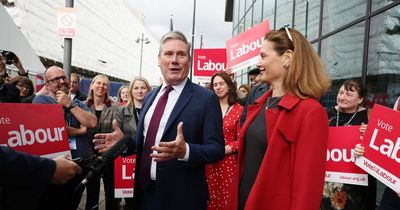 Sir Keir Starmer arrives in Liverpool for Labour Party Conference
