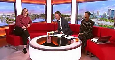 Lewis Capaldi leaves Naga Munchetty shocked with X-rated comment on BBC Breakfast