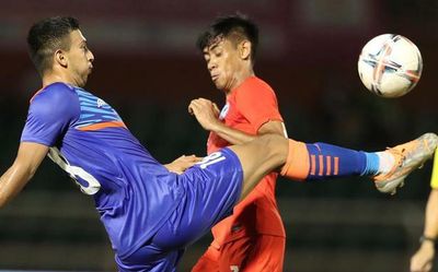 India held to 1-1 draw by Singapore in FIFA international friendly match