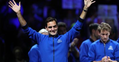 Roger Federer in tears as he bids memorable farewell to professional tennis