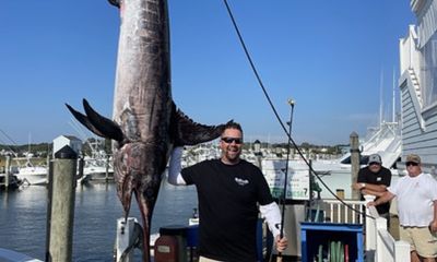 Angler shatters swordfish record after marathon battle