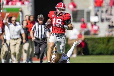 Brock Bowers runs 75 yards for swift Georgia touchdown