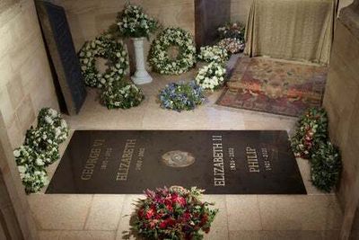 First picture of Queen’s final resting place in Windsor released by Buckingham Palace