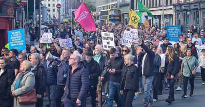 Cost of living protest: Thousands demand more from Government as people struggle