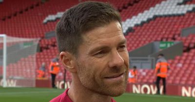 Xabi Alonso makes 'different' Anfield admission after starring for Liverpool Legends against Man United