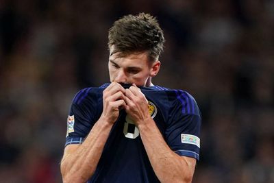 Tierney in Scotland injury blow as Arsenal defender off with head injury