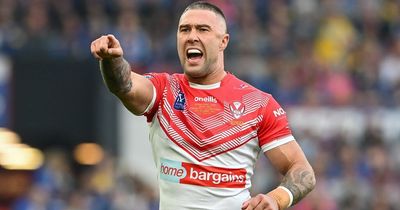 St Helens' Curtis Sironen admits nerves got the better of him at Old Trafford