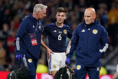 Kieran Tierney and Aaron Hickey taken off as 'precaution' for Scotland