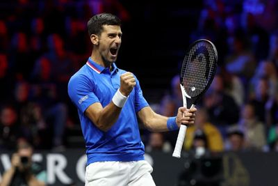 Novak Djokovic’s two victories help Europe take control of Laver Cup