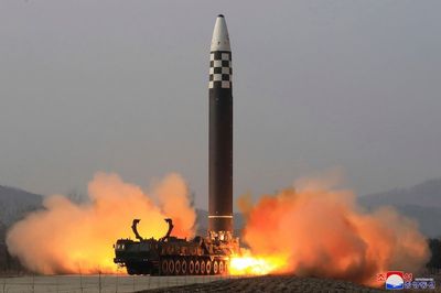 North Korea fires ballistic missile into sea near South Korea