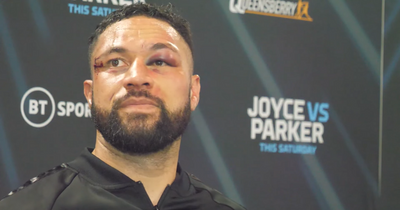 Joseph Parker's face battered and bruised after brutal 11th round Joe Joyce KO