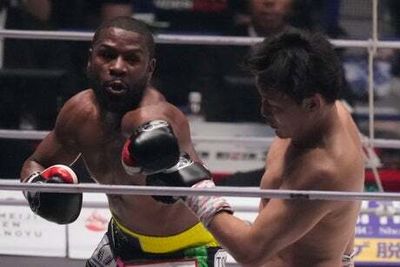Floyd Mayweather stops Mikuru Asakura in front of Manny Pacquiao as Jake Paul pushes for huge fight